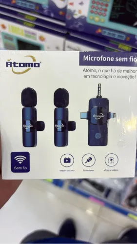 Microfone sem fio- Entrega Rápida!!!