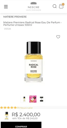 Perfume de Nicho.