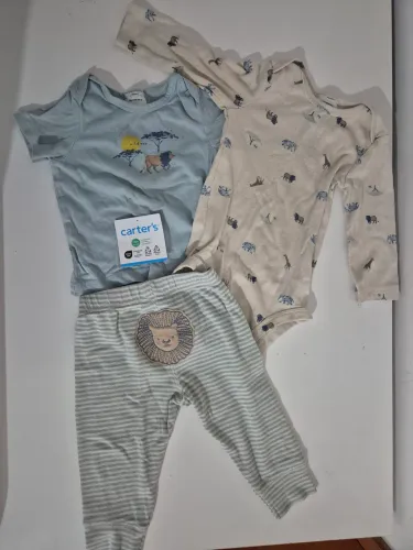 Lotinho Carter's 9M - Menino - 8 peças