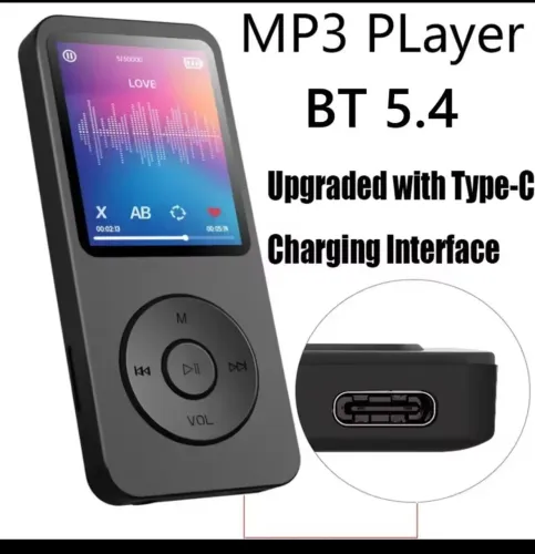 Leitor de mp3 tipo-c
