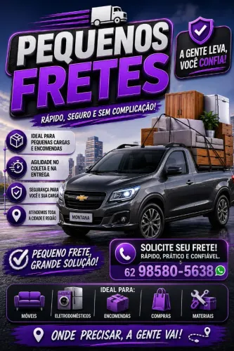 FRETES E MUDANÇAS