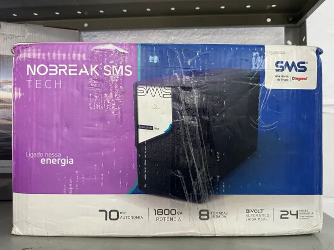 Nobreak SMS TECH 1800VA Potência Bivolt NOVO