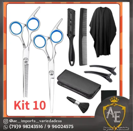 Kit de barbearia 