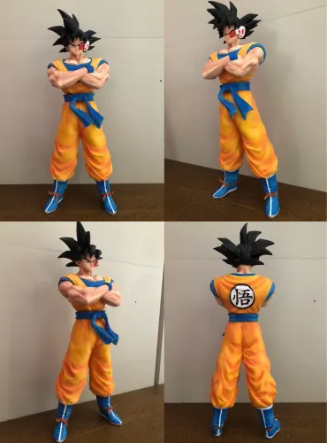 ACTION FIGURE DRAGON BALL SON GOKU 30CM UMA LINDA PEÇA