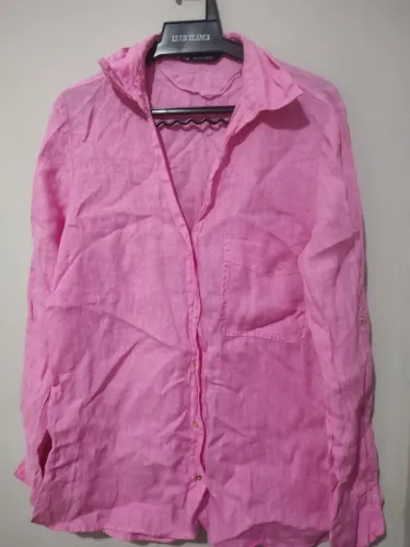 Blusa Zara de linho