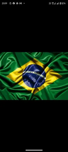 Bandeira do Brasil gigante enorme