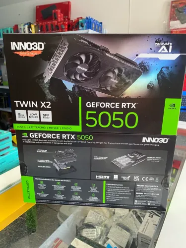 PLACA DE VIDEO INNO3D GEFORCE RTX 5050 TWIN X2 8GB GDDR6 128 BITS