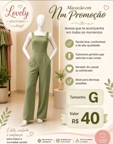 Roupas em promoção novas