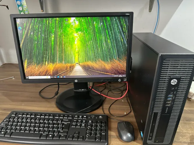 Computador I5 quarta geração monitor 19 com ssd loja fisica