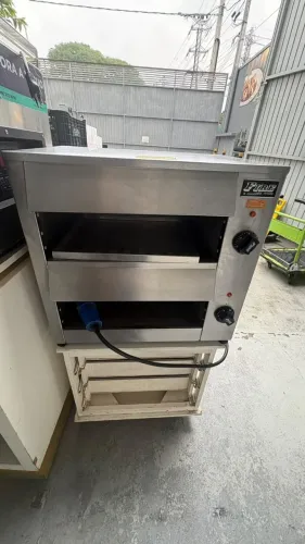 Forno Gratinador Salamandra Elétrico Fire FOS2/C - 2 Câmaras (Usado)