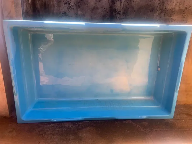 Piscina de fibra 1500 lts