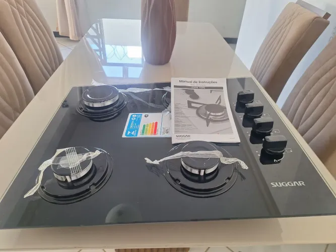 Cooktop SUGGAR 4 Quimadores - PRODUTO NOVO.