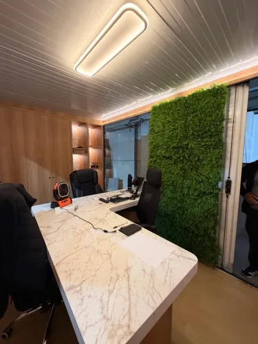 Container escritório  mobiliado 100% planejado