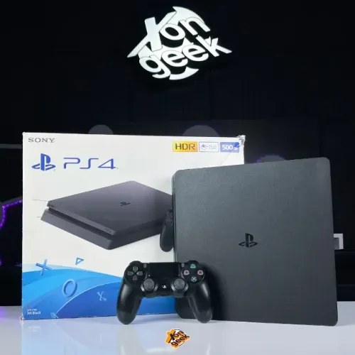 Console Playstation 4 Slim 500gb - PS4 Sony | Completo com todos Acessórios e Garantia!