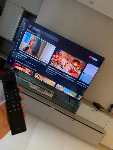 TV 85 polegadas QLED 4K PK7 TCL