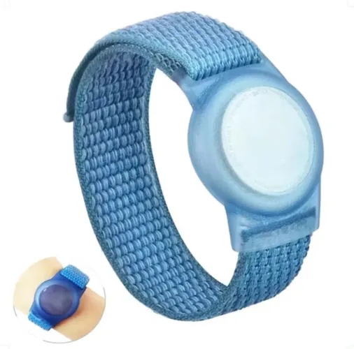 Pulseira P/ Rastreador AirTag Tag Criança Idoso Respirável