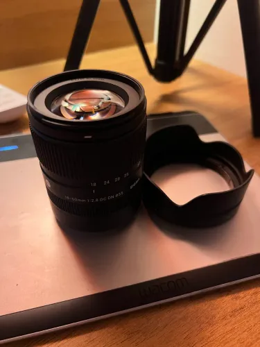 Lente Sigma 18-50mm f2.8 dc dn para Sony e
