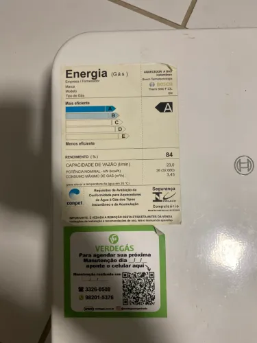 Aquecedor bosch