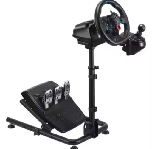 Suporte Para Volante de Corrida Fortrek Racing Space Cockipt Simulador