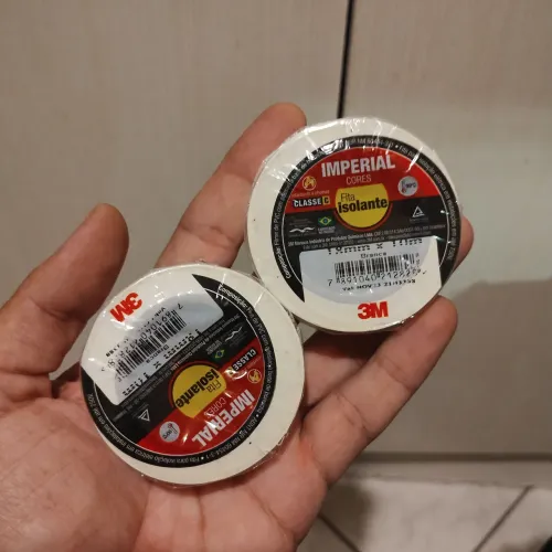 Fita isolante branca 3M