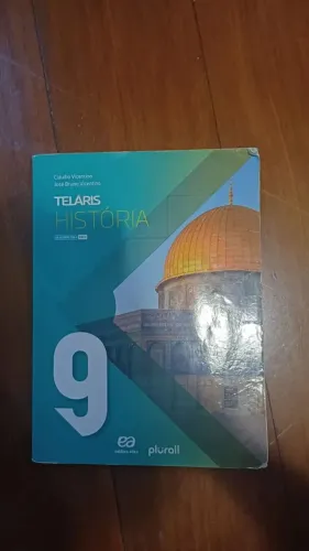 LIVRO HISTORIA TELÁRIS 9ano USADO BARATO!