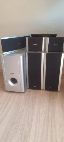 Home theater Pioneer XV-DV8 funcionando perfeitamente vendo ou troco!