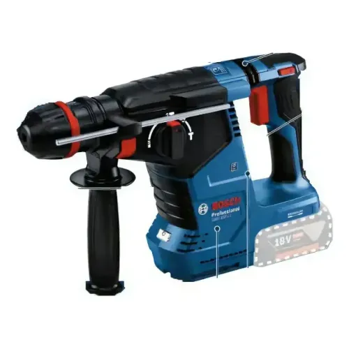 Martelete bateria Gbh 187 li 24mm brushless sem bateria sem carregador bosch