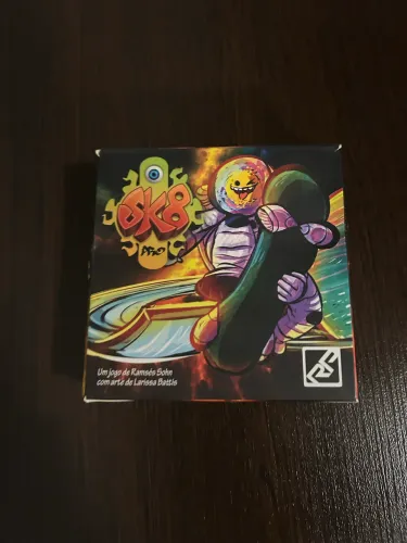 jogo Tabuleiro Sk8 Pro 5 Jogadores Moderno Skate Dados