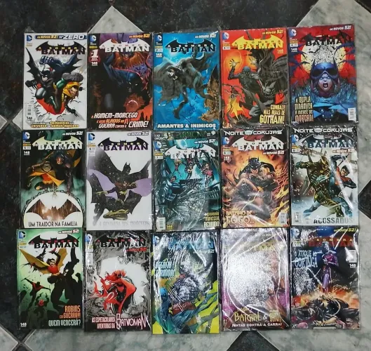 A SOMBRA DO BATMAN SEGUNDA SÉRIE NOVOS 52 COLEÇÃO COMPLETÍSSIMA 