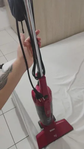 Aspirador de pó turbo philco vermelho