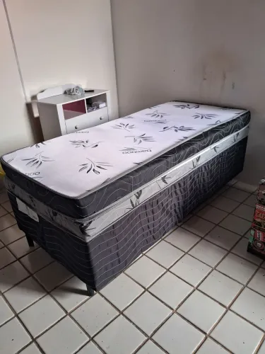 Cama box conjugada Bonsono nova.
