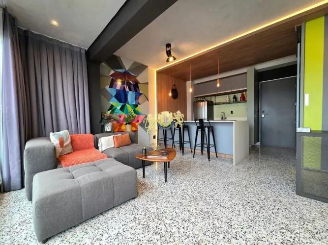 Flat mobiliado á venda no Itaim Bibi | 42m² | 1 Dormitório | 1 Vaga de Garagem