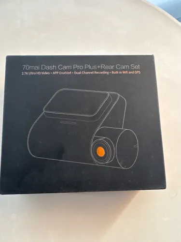 LEIA TD Câmera Veicular 70mai Dash Cam Pro Plus+ (A500S) + Câmera Traseira - Seminova