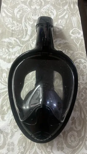 Máscara de mergulho com snorkel