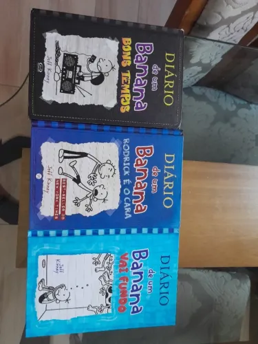 Livros de Diário de um banana 2, 10 e 15