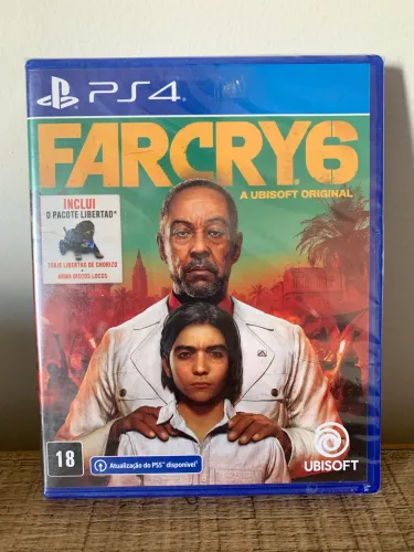 FARCRY 6 - PS4/PS5 - NOVO LACRADO