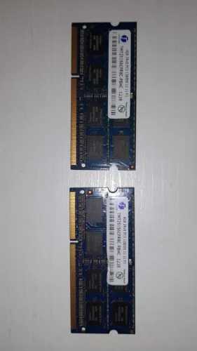 Memória RAM Notebook DDR3 8GB (2x4GB) PC3-12800S 1600MHz