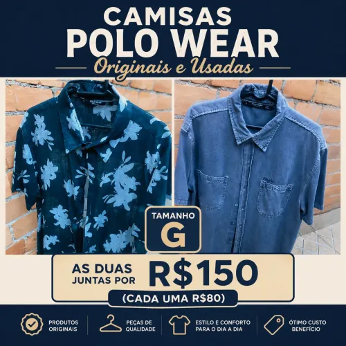 Camisas Polo Wear Usadas