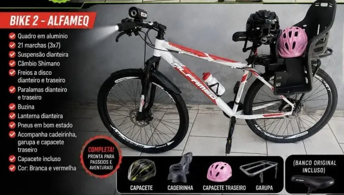 ? BICICLETA ARO 29 COMPLETA - TROCA OU VENDA<br><br>? TROCO POR BIKE DE SPINNING! ?
