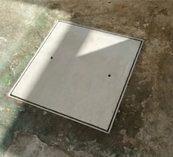 Tampa de Concreto armado reforçada 60x60cm - Tampa Recife fabricamos qualquer dimensão.