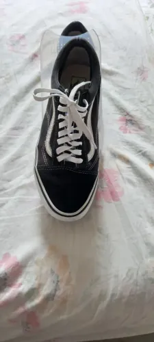 Tênis old skool black white