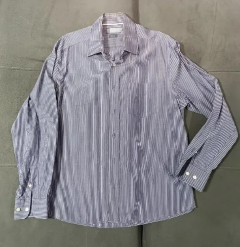 Camisa 100% algodão da marca Luigi Bertolli - Tamanho G