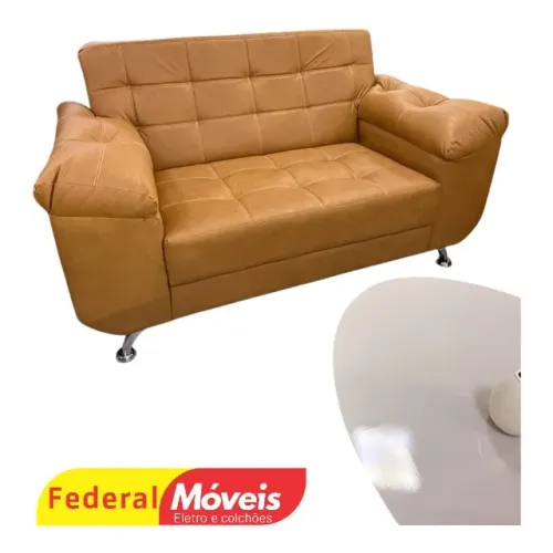 Sofá Fixo 1,50m D33 Corino MAIS VENDIDO