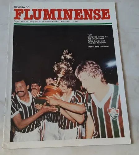 Revista Do Fluminense - Campeão Taça Gb 1983 - N.º 212