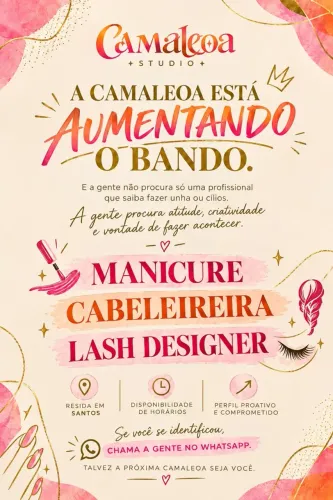 Vaga na Área da beleza