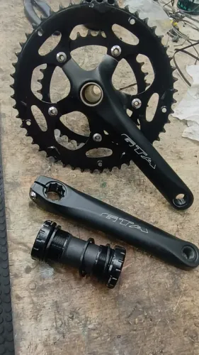 Pedivela Duplo Integrado GTA Hollowtech 34/50 175mm Alumínio 