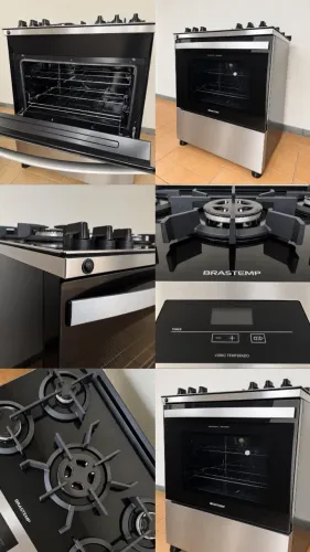 Fogão Brastemp 5 Bocas NOVO - 1 mês de uso