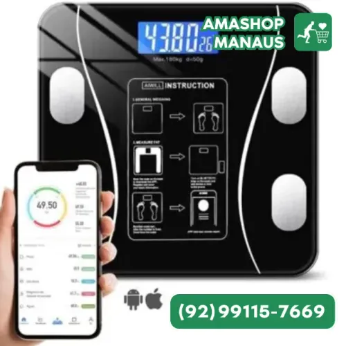 Balanca Corporal Bioimpedancia Bluetooth Aplicativo