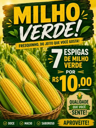 Milho verde ?