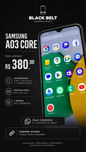 A03 core COM GARANTIA